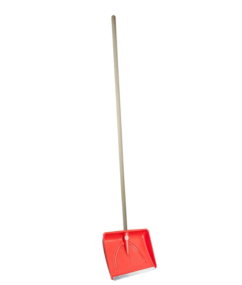 Pala da neve in plastica Safemax, con lamina - 38x45 cm