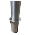 Paletto parapedonale in acciaio inox Safemax