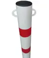 Paletto parapedonale Safemax bianco in ferro