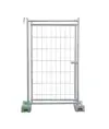 Pannello con porta inserita per recinzioni mobili Safemax