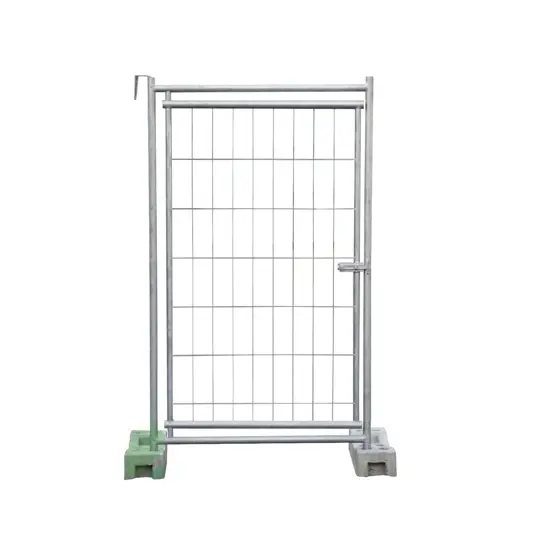 Pannello con porta inserita per recinzioni mobili Safemax