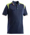 Polo in cotone Safemax con scritta Squadra antincendio in OFF