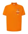 Polo personalizzata con stampa lato cuore