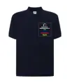 Polo personalizzata con stampa lato cuore