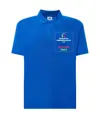 Polo personalizzata con stampa lato cuore