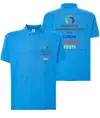 Polo personalizzata con stampa lato cuore e schiena