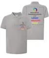 Polo personalizzata con stampa lato cuore e schiena