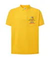 Polo personalizzata con stampa lato cuore