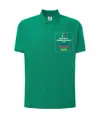 Polo personalizzata con stampa lato cuore