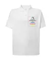 Polo personalizzata con stampa lato cuore