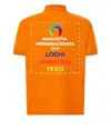 Polo personalizzata con stampa sul retro