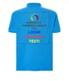 Polo personalizzata con stampa sul retro
