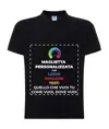 Polo personalizzata da uomo stampa fronte