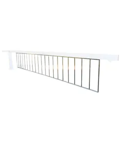 Rastrelliera per barriera manuale in ferro Safemax