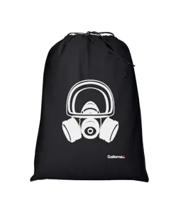 Sacca traspirante Safemax in cotone 100% per maschere pienofacciali