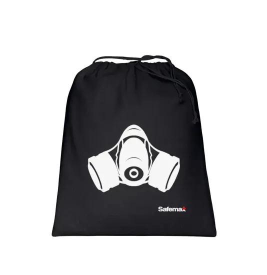 Sacca traspirante Safemax in cotone 100% per semimaschere