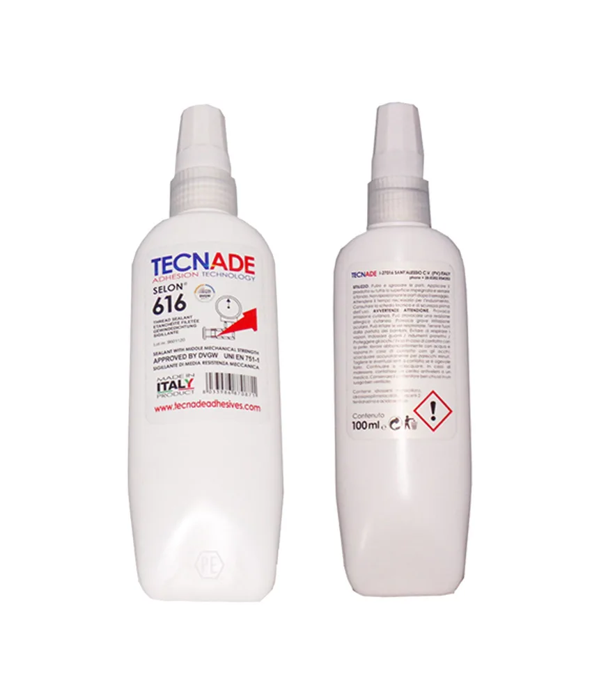 Sigillante per raccordi idraulici, Anaerobico - flacone 100ml