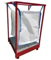 Struttura per Big Bag con vasca di contenimento Safemax