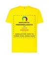 T-shirt personalizzata con stampa fronte