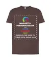 T-shirt personalizzata con stampa fronte