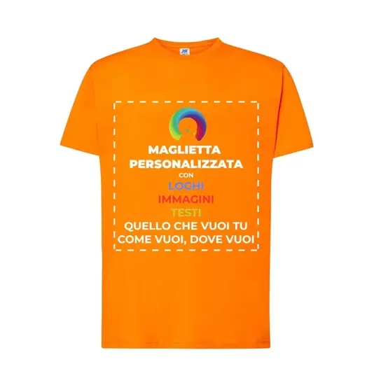 T-shirt personalizzata con stampa fronte