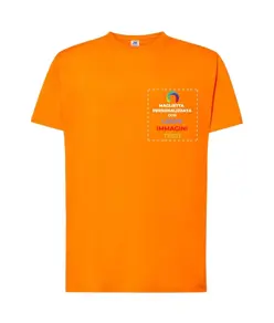 T-shirt personalizzata con stampa lato cuore