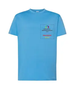 T-shirt personalizzata con stampa lato cuore