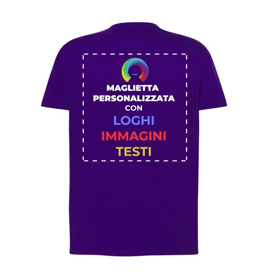 T-shirt personalizzata con stampa su schiena - CAN SAFTSR1