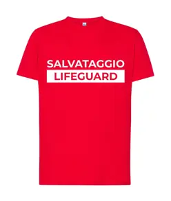 T-shirt Safemax per bagnino e salvataggio