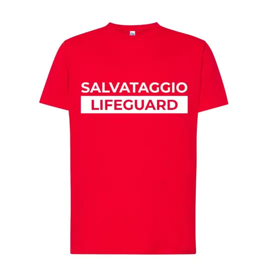 T-shirt Safemax per bagnino e salvataggio