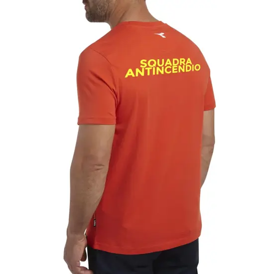 T-shirt Safemax personalizzata per squadra antincendio