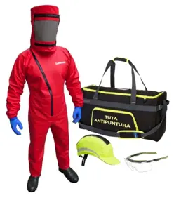 Tuta antipuntura Safemax in kit