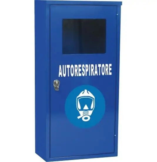 Armadio a muro per autorespiratore