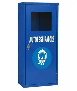 Armadio a muro per autorespiratore