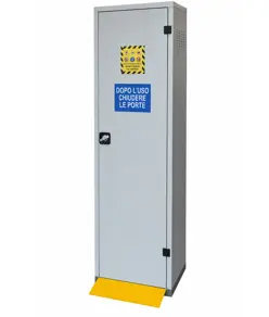 Armadio di sicurezza per 1/2 bombole