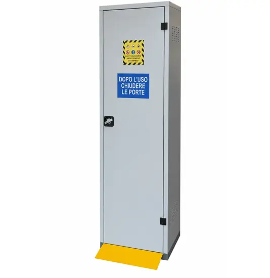 Armadio di sicurezza per 1/2 bombole