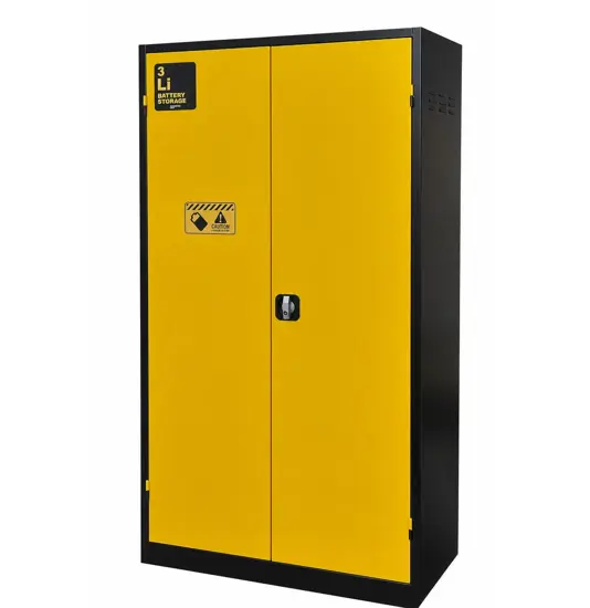 Armadio per stoccaggio batterie a litio
