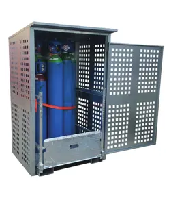 Armadio porta bombole gas