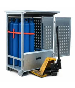 Armadio porta bombole gas