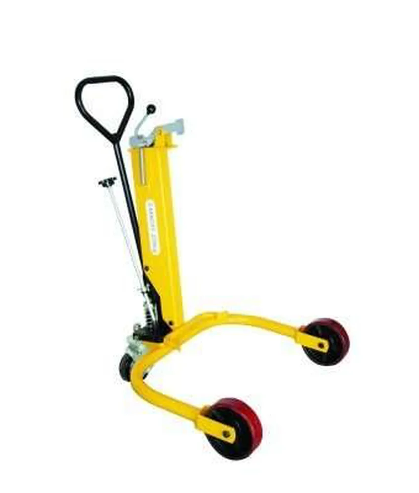 Carrello per fusti, 800x770x1145/1360 mm - portata 250 kg