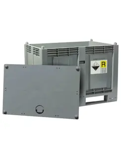 Contenitore industriale in PP con coperchio