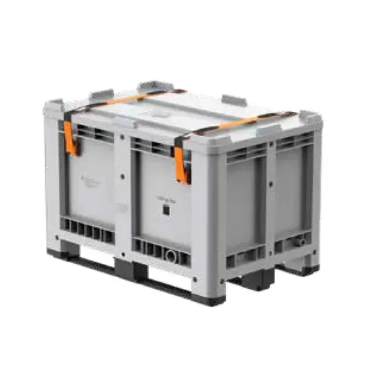 Contenitore per batterie al litio
