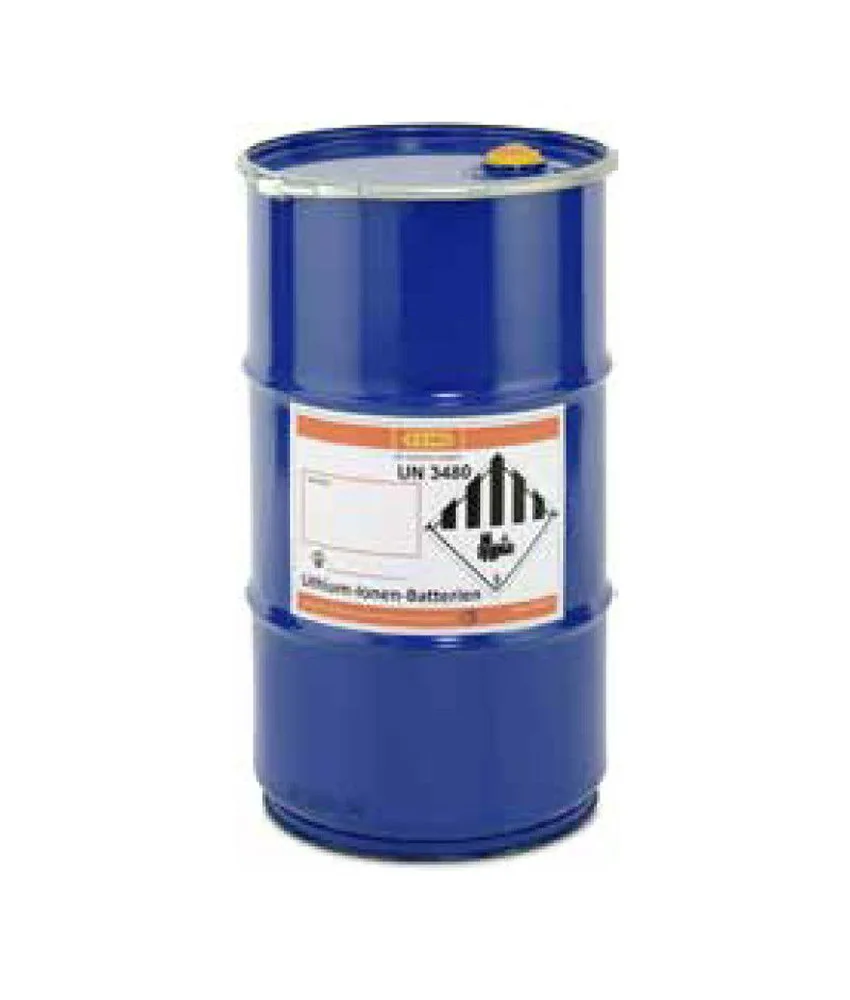 Fusto per batterie a litio, omologato ONU - da 60 lt