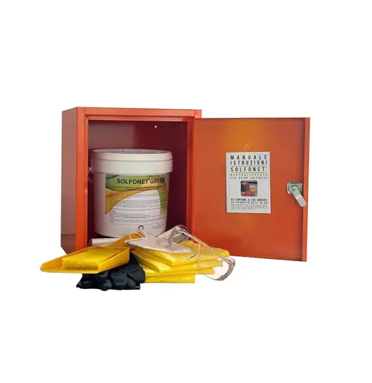 Kit d'emergenza in armadietto
