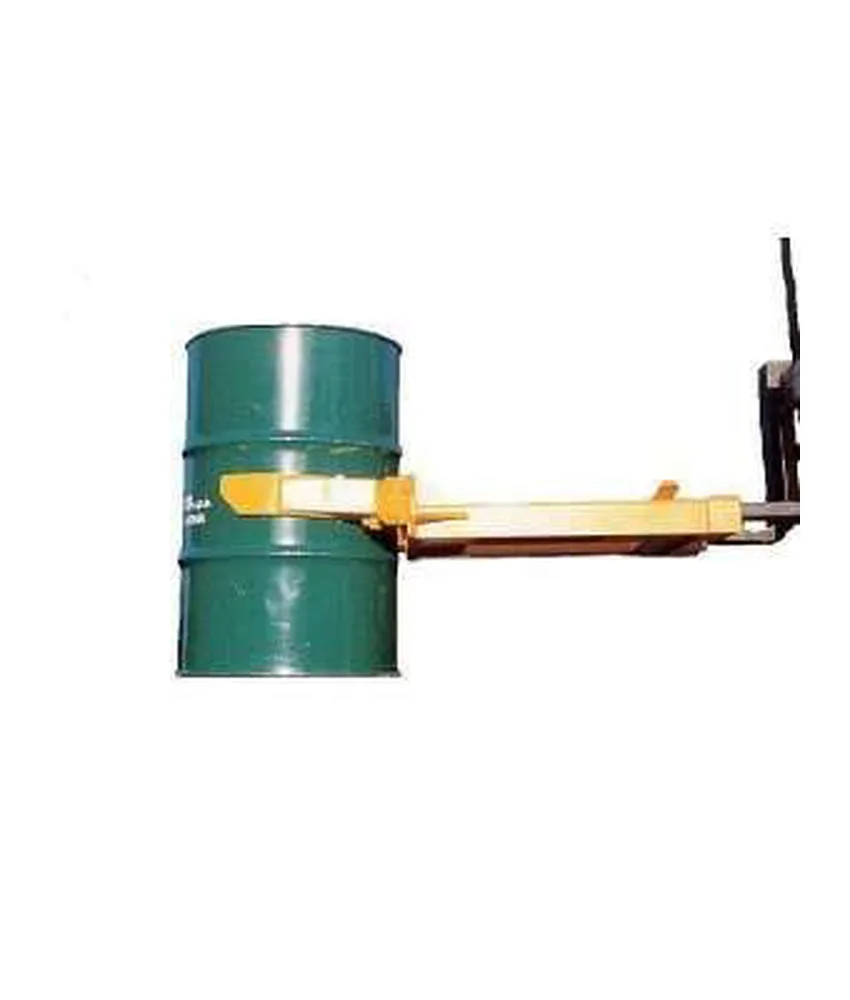 Movimentatore meccanico per fusti, modello automatico sia in presa che in rilascio - portata 800 kg