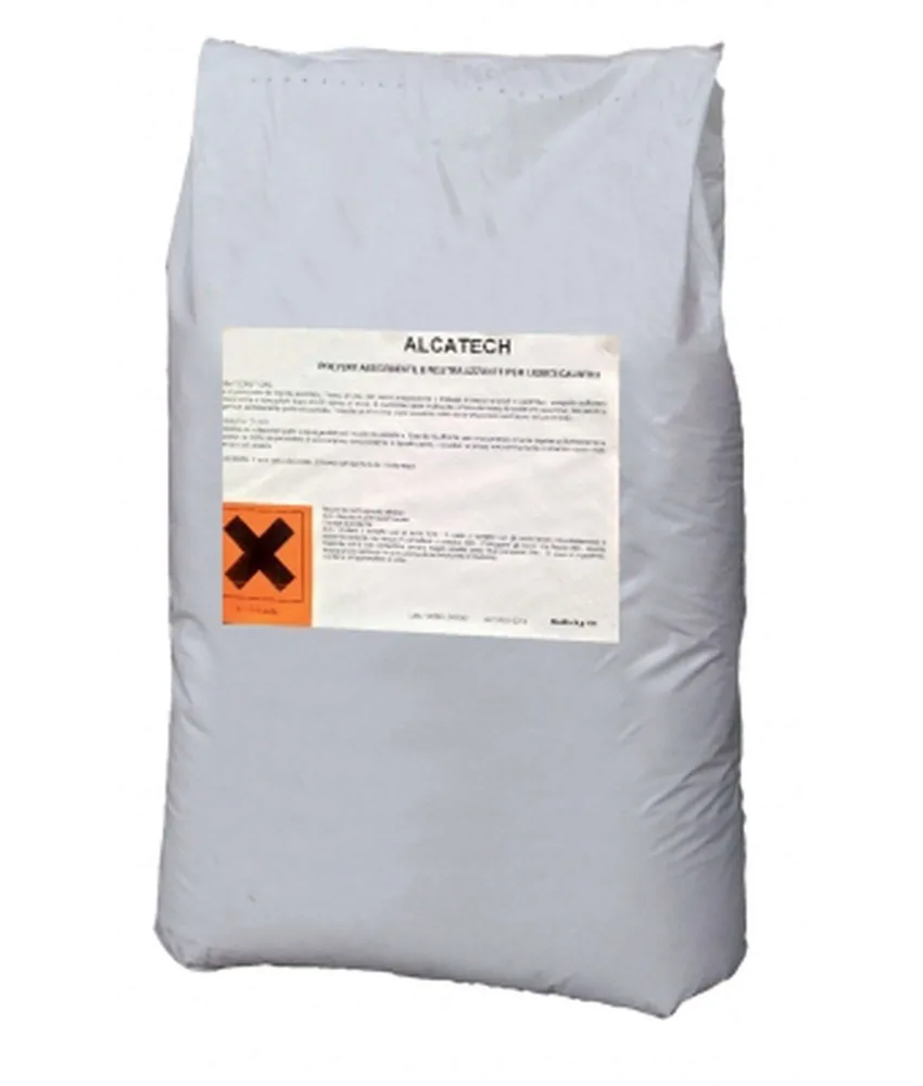 Polvere assorbente Alcatech, neutralizzante - per alcalini - in sacco da 10 kg