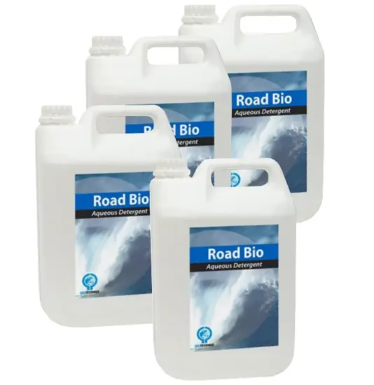 taniche di prodotto enzimatico  Road bio