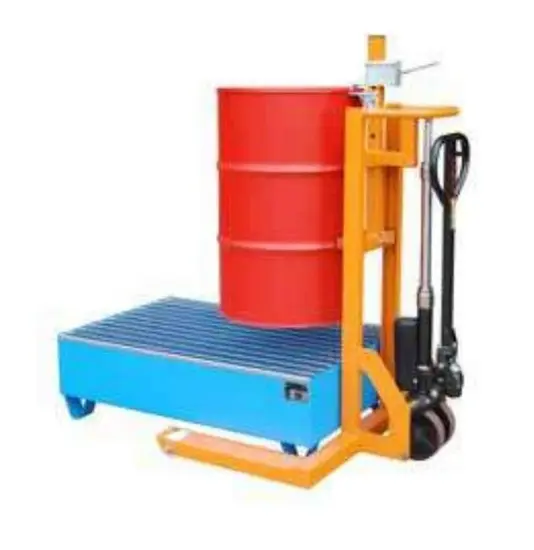 Transpallet manuale solleva fusti