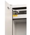 Armadio ad 1 anta per prodotti infiammabili colore giallo  Bacmy11