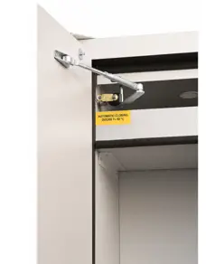 Armadio ad 1 anta per prodotti infiammabili colore giallo  Bacmy11